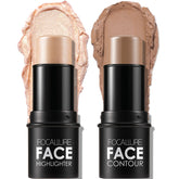 FOCALLURE barra contorno mineral bronceador para un tono natural y definido.