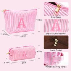 Fohufo bolso maquillaje viaje rosa cerezo en flor, facilita mantener ordenados productos en escapadas.