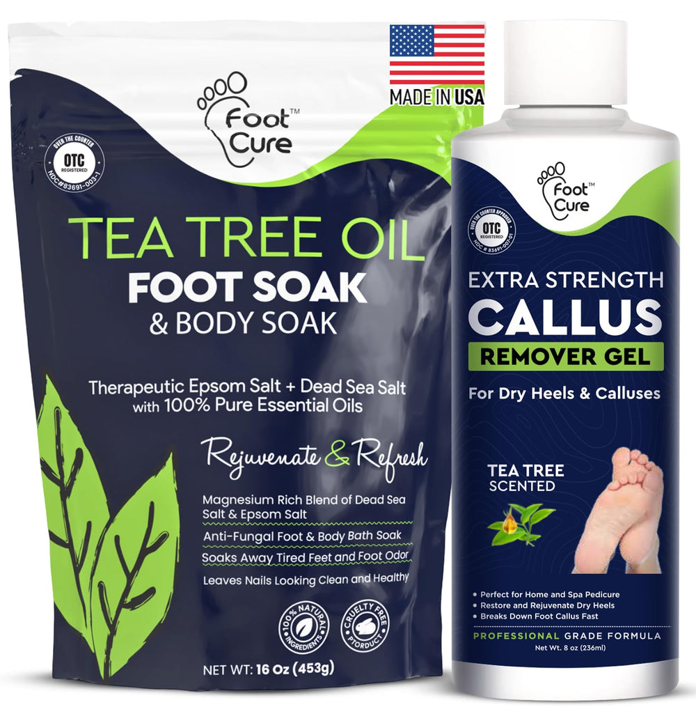 Foot Cure: baño de pies con árbol de té para relajación diaria