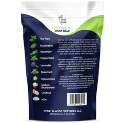 Foot Cure Baño de pies con árbol de té para suavizar callos.