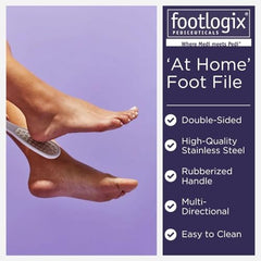 Footlogix exfoliacion casera para talones suaves y renovados