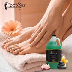 FootSpa formule sans alcool et sans sulfates pour une utilisation douce.