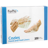 ForPro forros desechables para manos y pies, sellan la humedad tras el tratamiento.