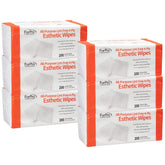 Toallitas estéticas ForPro Colección Profesional 4x4 en paquete de 200 para spa