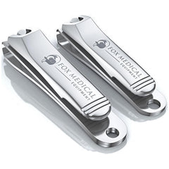 Cisailles à ongles professionnelles Fox Medical Equipment avec lames en acier inox, coupe nette et sans effort.