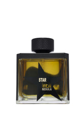 Fragrance World Star Men Nebula EDP, botella elegante para salidas nocturnas.