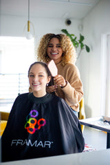 Framar cepillo pala masaje-cuero-cabelludo: masaje suave para mayor circulación.