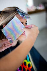 Framar Ethereal – feuilles aluminium colorées arc-en-ciel pour une ambiance salon agréable