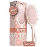 Framar Glitter Hair Brush Detangler para mujeres, desenreda con menor tirón