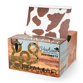 Framar Yeehaw caja con estampado vaca para resaltados rápidos en salón.