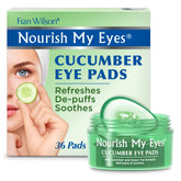 Fran Wilson parches ojos pepino refrescante que alivia la hinchazón