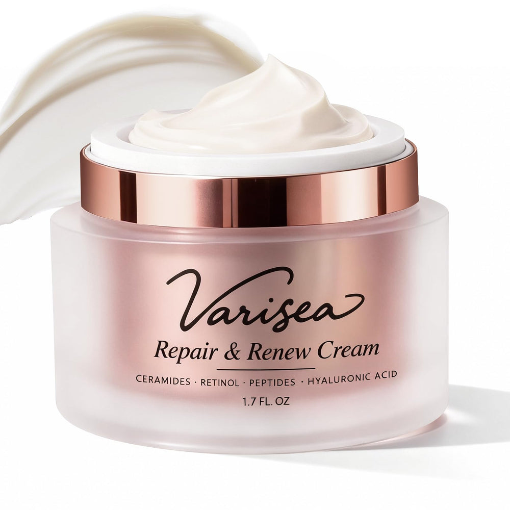 Varisea Reparación y Renovación Crema frasco con textura suave que ayuda a reparar la barrera