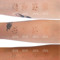 Freck Beauty Freck OG wear test highlighting long-lasting finish.