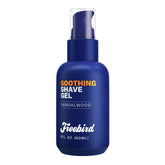 Freebird gel de afeitar botella 60 ml para viaje, deslizamiento suave