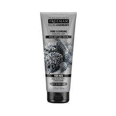 Mascarilla Freeman para poros con ceniza volcánica, gel despegable para limpieza profunda.