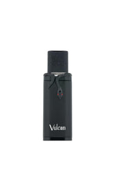 French Avenue Vulcan: botella negra elegante para presencia duradera y sofisticada.