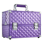 FRENESSA estuche maquillaje 12 pulgadas portátil, ideal para viajes y organización eficiente.