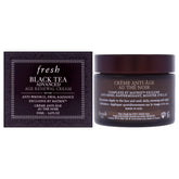 Fresh Black Tea Advanced Age Renewal Cream en tubo, textura cremosa lista para usar.