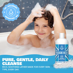 Fresh Kidz aroma citrico bergamota romero neroli, botella destacada.