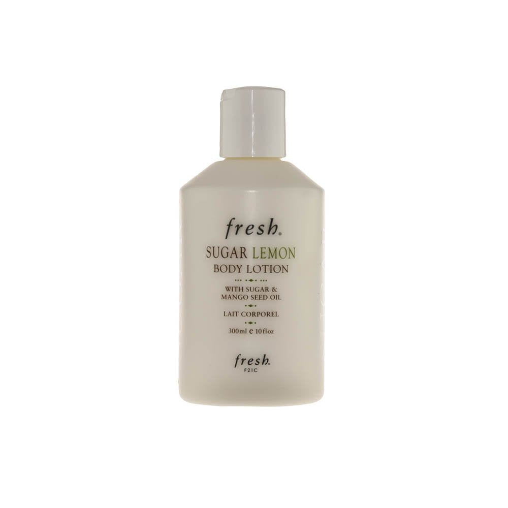 Fresh Loción Corporal Limón Azucarado 300ml: textura suave para piel hidratada.