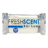 Jabón Freshscent en barra de 0.5oz envuelto individualmente ideal para hoteles y kits