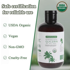 FSbbTaibanle Glicerina Vegetal Orgánica, textura espesa ideal para formulaciones.