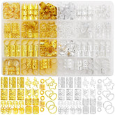 Fscwlmon joyería para trenzas 260 piezas para personalizar peinados