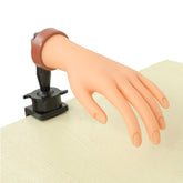 FU SHEN mano de práctica para uñas acrílicas nude, ideal para practicar diseños.