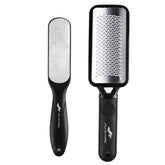 Fu Store limas para pies duales en acero inoxidable, cuidado profesional en casa