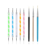 FULINJOY bolígrafo punteador 3mm para puntos precisos en uñas.
