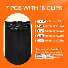 Full Shine weft triple cabelllo negro jet para mayor durabilidad