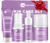 Fulllight Tech limpiador facial, limpieza suave para piel sensible y poros más claros