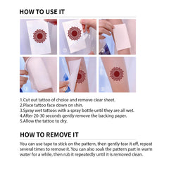 FUNTATTOO: tatuajes resistentes al agua, ideales para fiestas y playa