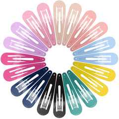 Pinza Funtopia para cabello de 7 cm colorida, ideal para peinados diarios.