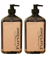 Savon mains glycérine Further, bouteille pratique pour nettoyer les mains en douceur.