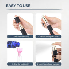 Atomizador Fusupak 10 ml con dispersión precisa