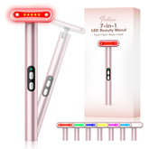 Fxtiaa terapia de luz rostro 7 colores para cuidado diario de la piel