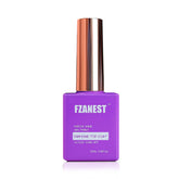 FZANEST capa superior gel diamante brillo, acabado espejo para uñas.
