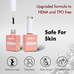 FZANEST base gel con brocha integrada para una aplicación uniforme.