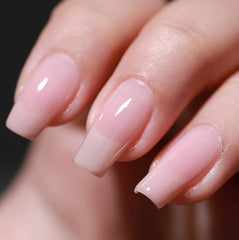 FZANEST Rose Nude Gel en bote, tono nude suave para un look natural