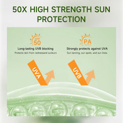 Gaayou Sunscreen Stick con Centella, hidratación calmante para piel sensible.