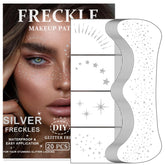 GADMLURY pecas brillo plata para un look deslumbrante y de larga duración.