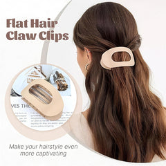 GANINMEETYI clip duckbill mate grande, antiresbalón para cabello grueso y estilización duradera.