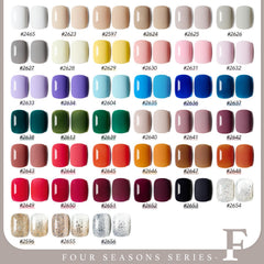 GAOY esmaltes gel, acabado brillante para mani elegante y profesional