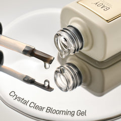 GAOY Blooming Gel efecto acuarela: colores suaves y difusos en uñas.