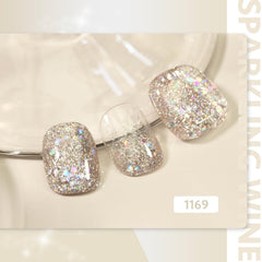Brillo de purpurina GAOY con efecto diamante para uñas