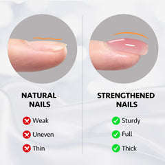 GAOY Builder Gel aplicación en uñas para un acabado suave y uniforme