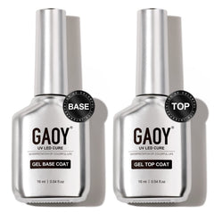 GAOY capa base Gel Cristal de 16 ml para base duradera
