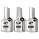 GAOY capa superior gel brillo en botella, proporciona brillo duradero.