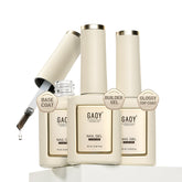 GAOY Capa Superior Gel con brillo claro para uñas.